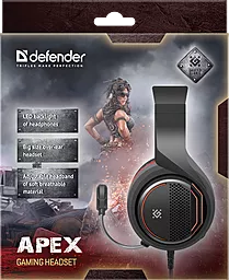 Навушники Defender Apex Black (64525) - мініатюра 8