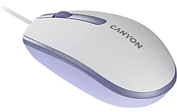 Комп'ютерна мишка Canyon M-10 White Lavender (CNE-CMS10WL)
