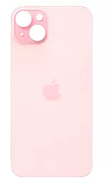 Задняя крышка корпуса Apple iPhone 15 Plus (big hole) Pink