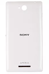Задняя крышка корпуса Sony C2305 S39h Xperia C White - фото Задняя крышка корпуса Sony C2305 S39h Xperia C White