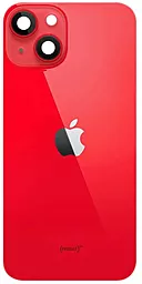 Задняя крышка корпуса Apple iPhone 14 Plus с корпусной рамкой и беспроводной зарядкой (без шлейфа), Original Red - фото Задняя крышка корпуса Apple iPhone 14 Plus с корпусной рамкой и беспроводной зарядкой (без шлейфа), Original Red