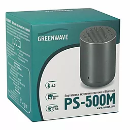 Колонки акустические Greenwave PS-500M Grey - миниатюра 4
