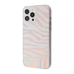 Чехол Wave Gradient Skin для Apple iPhone 13 Pro Max Zebra