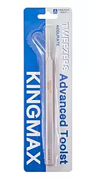 Пінцет монтажний Kingmax AAA-14 прямий 160 мм - фото Пінцет монтажний Kingmax AAA-14 прямий 160 мм