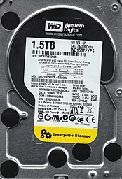 Жорсткий диск Western Digital HDD SATA 1.5TB RE4-GP 7200rpm 64MB (WD1502FYPS) - фото Жорсткий диск Western Digital HDD SATA 1.5TB RE4-GP 7200rpm 64MB (WD1502FYPS)