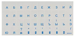 Наклейка на клавиатуру BRAIN синяя (STBRTRBLUE) - фото Наклейка на клавиатуру BRAIN синяя (STBRTRBLUE)