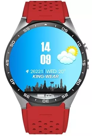 Смарт-годинник King Wear KW88 Red - фото 3