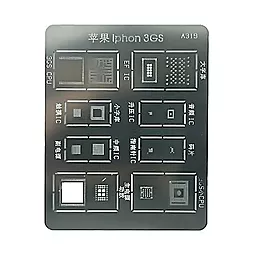 BGA трафарет (для реболлинга) (PRC) A319 для iPhone 3GS - фото BGA трафарет (для реболлинга) (PRC) A319 для iPhone 3GS