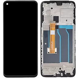 Дисплей Realme 7 5G с тачскрином и рамкой, Black - фото Дисплей Realme 7 5G с тачскрином и рамкой, Black