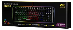 Клавиатура 2E Gaming KG355 LED 87key USB Black (2E-KG355UBK) - миниатюра 6