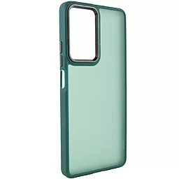 Чехол Epik TPU+PC Lyon Frosted для Samsung Galaxy M54 5G Green