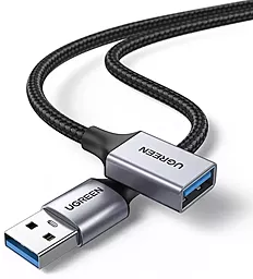 Кабель (шлейф) Ugreen US115 USB3.0 AM/AF 1м черный (10495) - фото Кабель (шлейф) Ugreen US115 USB3.0 AM/AF 1м черный (10495)