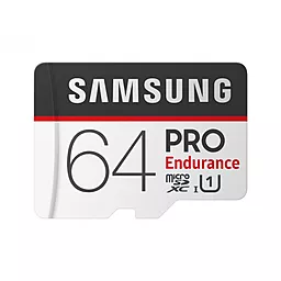 Карта пам'яті Samsung microSDXC 64GB Pro Endurance Class 10 UHS-I U1 + SD-адаптер (MB-MJ64GA/RU) - мініатюра 2