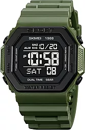 Часы наручные SKMEI 1988AG Army Green - фото Часы наручные SKMEI 1988AG Army Green