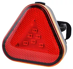 Фонарь велосипедный треугольник габаритный Luxury Baisk BSK-2288-9SMD - фото Фонарь велосипедный треугольник габаритный Luxury Baisk BSK-2288-9SMD