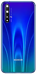 Задняя крышка корпуса Huawei Honor 20S со стеклом камеры Blue - фото Задняя крышка корпуса Huawei Honor 20S со стеклом камеры Blue