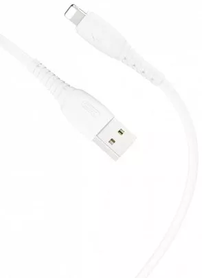 Кабель XO NB-P163 USB-A - Lightning 12w 2.4a 1м cable White - фото 1