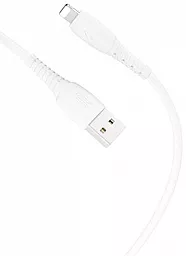 Кабель XO NB-P163 USB-A - Lightning 12w 2.4a 1м cable White - фото Кабель XO NB-P163 USB-A - Lightning 12w 2.4a 1м cable White