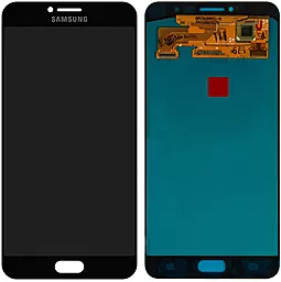 Дисплей Samsung Galaxy C7 C7000 з тачскріном, оригінал, Black