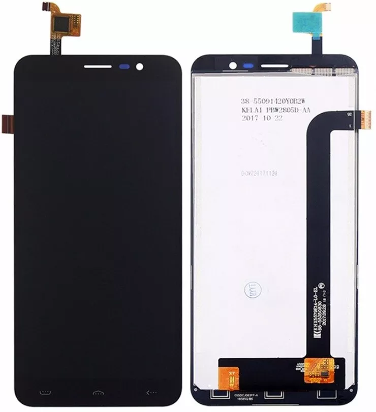 Дисплей Homtom S16 з тачскріном, Black - фото 1
