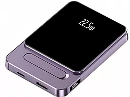 Повербанк Epik JJT-A77 10000 mAh 22.5W PD/QC Purple - фото Повербанк Epik JJT-A77 10000 mAh 22.5W PD/QC Purple