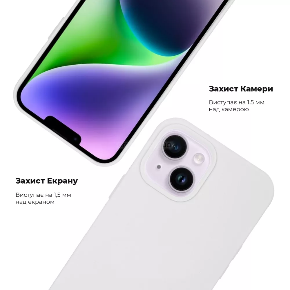 Чохол Silicone Case для Apple iPhone 11 Yellow - фото 3