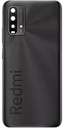 Задняя крышка корпуса Xiaomi Redmi 9T со стеклом камеры, Original Carbon Gray - фото Задняя крышка корпуса Xiaomi Redmi 9T со стеклом камеры, Original Carbon Gray