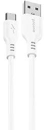 Кабель Proove Rebirth USB-A - Type-C 15w 3a 1м cable White (CCRE27001202)