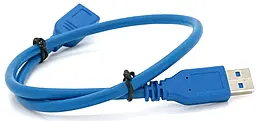 Кабель (шлейф) EasyLife USB 3.0 AM/AF 0.5m синий (YT-3.0AMAF-0.5BL) - фото Кабель (шлейф) EasyLife USB 3.0 AM/AF 0.5m синий (YT-3.0AMAF-0.5BL)