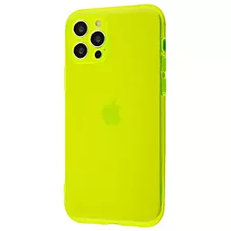 Чохол Star Shine Silicone Case для Apple iPhone 12 Pro Yellow