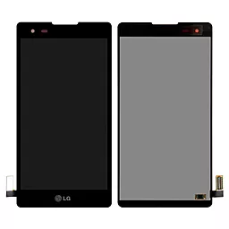 Дисплей LG X Style (K200) с тачскрином, оригинал, Black