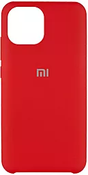Чехол Epik Silicone Cover (AAA) Xiaomi Mi 11 Red