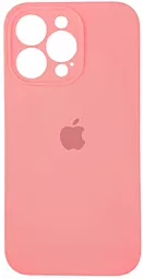 Чехол Silicone Case Full Camera для Apple iPhone 15 Pro Light Pink