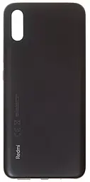 Задняя крышка корпуса Xiaomi Redmi 9A Carbon Gray - фото Задняя крышка корпуса Xiaomi Redmi 9A Carbon Gray