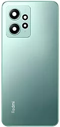 Задняя крышка корпуса Xiaomi Redmi Note 12 4G со стеклом камеры Mint Green - фото Задняя крышка корпуса Xiaomi Redmi Note 12 4G со стеклом камеры Mint Green