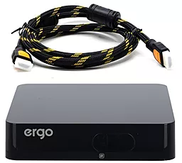 Комплект цифрового ТВ Ergo 302 + Кабель HDMI - фото Комплект цифрового ТВ Ergo 302 + Кабель HDMI