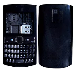 Корпус для Nokia 205 Asha з клавіатурою Black
