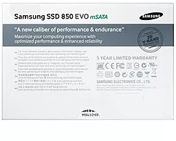 SSD Накопитель Samsung mSATA 500GB (MZ-M5E500B) - миниатюра 6