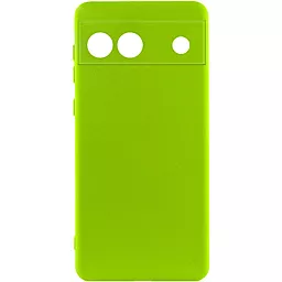 Чохол Lakshmi Silicone Cover Full Camera для Google Pixel 6a Neon Green