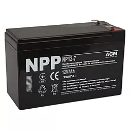 Акумуляторна батарея NPP 12V 7Ah (NP12-7)