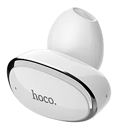 Блютуз гарнитура Hoco E46 Voice White - миниатюра 2
