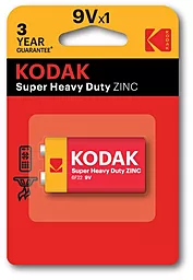 Батарейки Kodak Longlife 6F22 BL 1шт 9 V - фото Батарейки Kodak Longlife 6F22 BL 1шт 9 V