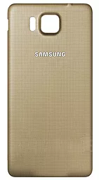 Задняя крышка корпуса Samsung Galaxy Alpha G850F Gold