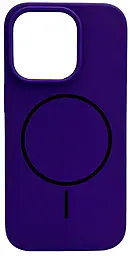 Чехол Silicone Case Full Fine Ring MagSafe для Apple iPhone 16 Pro Max Modena - фото Чехол Silicone Case Full Fine Ring MagSafe для Apple iPhone 16 Pro Max Modena