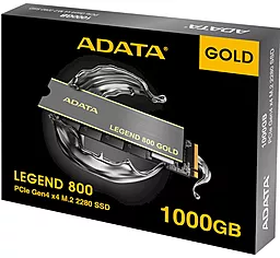 SSD Накопитель ADATA LEGEND 800 GOLD 1 TB (SLEG-800G-1000GCS-S38) - миниатюра 7