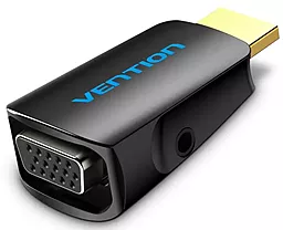 Відео перехідник (адаптер) Vention HDMI - VGA 1080P 60hz black (AIDB0)