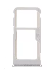 Держатель (лоток) Сим карты Nokia 5.1 Plus White