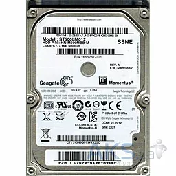 Жесткий диск для ноутбука Seagate Momentus 500 GB 2.5 (ST500LM012_)