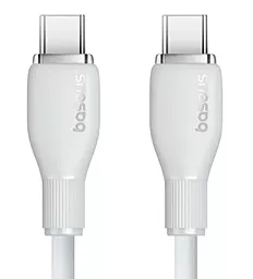 Кабель Baseus Pudding Series Fast Charging USB Type-C - Type-C 100w 5a 1.2м PD cable White
