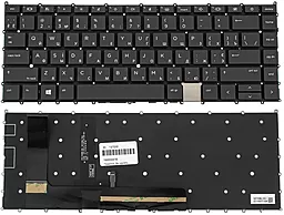 Клавиатура для ноутбука HP EliteBook X360 1040 G8 с подсветкой клавиш без рамки Original Black